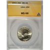1941 Washington Quarter ANACS MS66