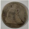 1871 Seated Dollar GOOD