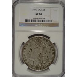 1879CC CLEAR CC Morgan $ NGC40