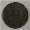 Image 2 : 1804  half penny VF but has several marks obverse NICE COLOR