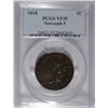 Image 1 : 1818 large penny NEWCOMB-5 PCGS35
