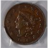 Image 2 : 1834 large penny N-2 small 8 large stars medium letters  PCGS50