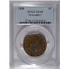 Image 1 : 1838 large penny N-3  PCGS45