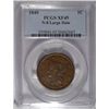 Image 1 : 1840 large penny N-8  large date PCGS45