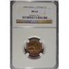 Image 1 : 1858 small letters Flying Eagle penny  NGC62
