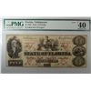 Image 3 : 1864 State of Florida $5 currency Tallahassee  VERY SCARCE est $350-$400