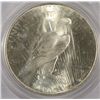 Image 3 : 1923 PEACE DOLLAR PCGS GREEN LABEL MS65
