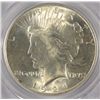 Image 2 : 1924 PEACE DOLLAR PCGS MS62