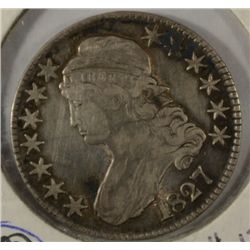 1827 BUST HALF DOLLAR XF ORIGINAL