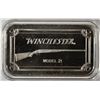 Image 1 : ONE OUNCE .999 SILVER BAR FEATURING WINCHESTER MODEL #21