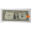 Image 1 : 1935 SERIES E $1 SILVER CERTIFICATE BILL SERIAL # A33422618H *RARE EARLY NOTE*!!