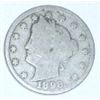Image 1 : 1898 LIBERTY HEAD "V" NICKEL *NICE KEY DATE EARLY NICKEL*!! COIN CAME OUT OF SAFE BOX!!