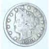 Image 1 : 1904 LIBERTY HEAD "V" NICKEL *NICE EARLY NICKEL*!! COIN CAME OUT OF SAFE BOX!!