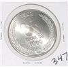 Image 2 : 1982 SOUTH KOREA 1000 WON 88' OLYMPIC COIN WORLD BOOK VALUE IS $25.00+ *RARE BU MS HIGH GRADE*!!