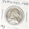 Image 1 : 1959 JEFFERSON NICKEL *RARE MS HIGH GRADE-NICE EARLY COIN!! NICKEL CAME OUT OF SAFE!!