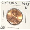 Image 1 : 1975-D LINCOLN PENNY *RARE BU MS HIGH GRADE*!! PENNY CAME OUT OF SAFE!!
