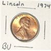Image 1 : 1974 LINCOLN PENNY *RARE BU MS HIGH GRADE*!! PENNY CAME OUT OF SAFE!!