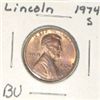 Image 1 : 1974-S LINCOLN PENNY *RARE BU MS HIGH GRADE*!! PENNY CAME OUT OF SAFE!!