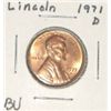1971-D LINCOLN PENNY *RARE BU MS HIGH GRADE*!! PENNY CAME OUT OF SAFE!!