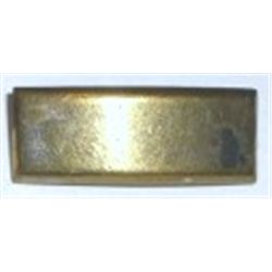 VINTAGE MILITARY OFFICER BAR STAMPED W/ SHEILD & CROSS & *SHOLD-R-FORM*!! PIN CAME OUT OF SAFE!!