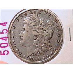 1899 Morgan Dollar VF20