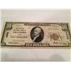 1929 $10 National Bank of Hillsboro Tx Note