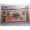 $1 South Carolina, Charleston Rail Road Ch AU58 PMG EPQ