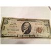 1929 $10 National Bank of Yoakum Tx Note
