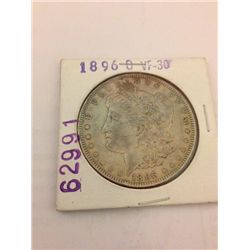 1896 Morgan Dollar VF-30