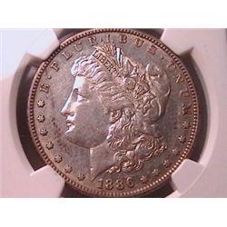 1886-S Morgan Dollar XF45 NGC