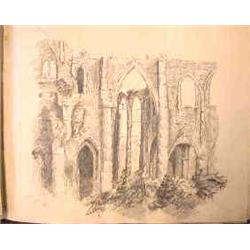 Estampes  Recueil de dessins topographiques pris aux environs de Thuin et à l'abbaye d'Aulne, près d