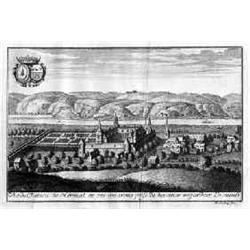 Estampes [ SAUMERY, P.L. de; CRASSIER, G. de].- Délices du païs de Liége [...]. In-4° oblong : 43 pl