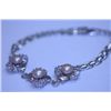 Image 1 : PEACH PEARL AND CZ BRACELET