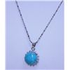 Image 1 : TURQOUISE AND CZ NECKLACE