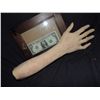 Image 1 : SEVERED BLOODY ARM WITH HAND AND GORE AT STUMP 6 URETHANE LATEX OR POLY FOAM