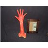 Image 1 : SEVERED ARM WITH HAND RIGID FOAM HAUNT PROP NO RESERVE