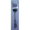Image 1 : Signed Sterling Stieff Serving Fork with monogram RARE