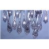 Image 2 : Vintage Circa 1924 Sterling silver Teaspoons in the "Monticello" Pattern