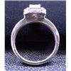 Image 5 : Diamond Engagement ring, 1/2 ct.Emerald Cut Diamond. Total diamond wt is 1.0 ct.
