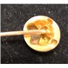Image 2 : Exquisite 14K yellow gold intricately carved Bull Dog stick pin!
