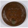 Image 1 : 1863  CIVIL WAR PATRIOTIC TOKEN  174/272 AU/BU