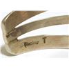 Image 4 : Old Pawn Navajo Sterling Silver Cuff Bracelet - T
