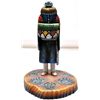 Image 1 : Hopi Angwusnasomtaqa Crow Mother Cottonwood Kachina - Sterling