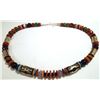 Image 4 : Navajo Spiny Oyster & Multi-Stone Necklace - Richard Singer