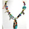 Image 1 : Santo Domingo Multi-Stone & Shell Necklace - Delbert & Torevia Crespin