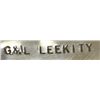 Image 2 : Zuni Turquoise Sterling Silver Buckle - George & Lupeta Leekity