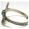 Image 3 : Navajo Turquoise Sterling Silver Cuff Bracelet - Henry Morgan