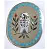 Image 1 : Zuni Multi-Stone Owl Sterling Silver Pendant & Pin - Dennis & Nancy Edaakie