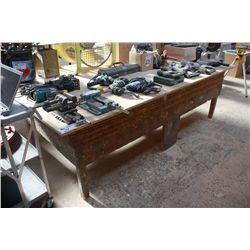 WOODEN SHOP TABLE