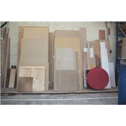 LOT OF ASSORTED WOOD AND MISC.